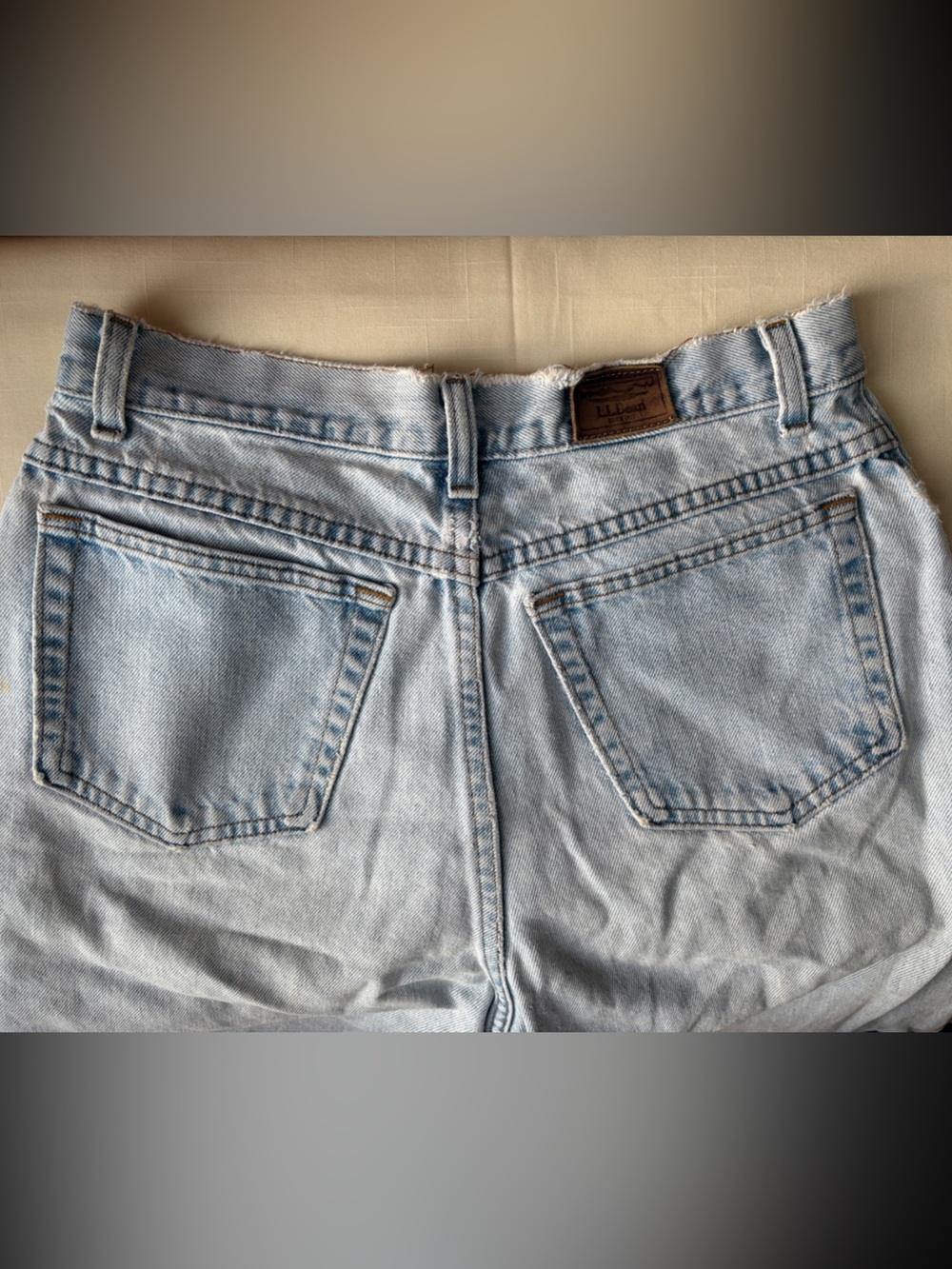 L.L. Bean Light Blue Women's Denim Jean Shorts